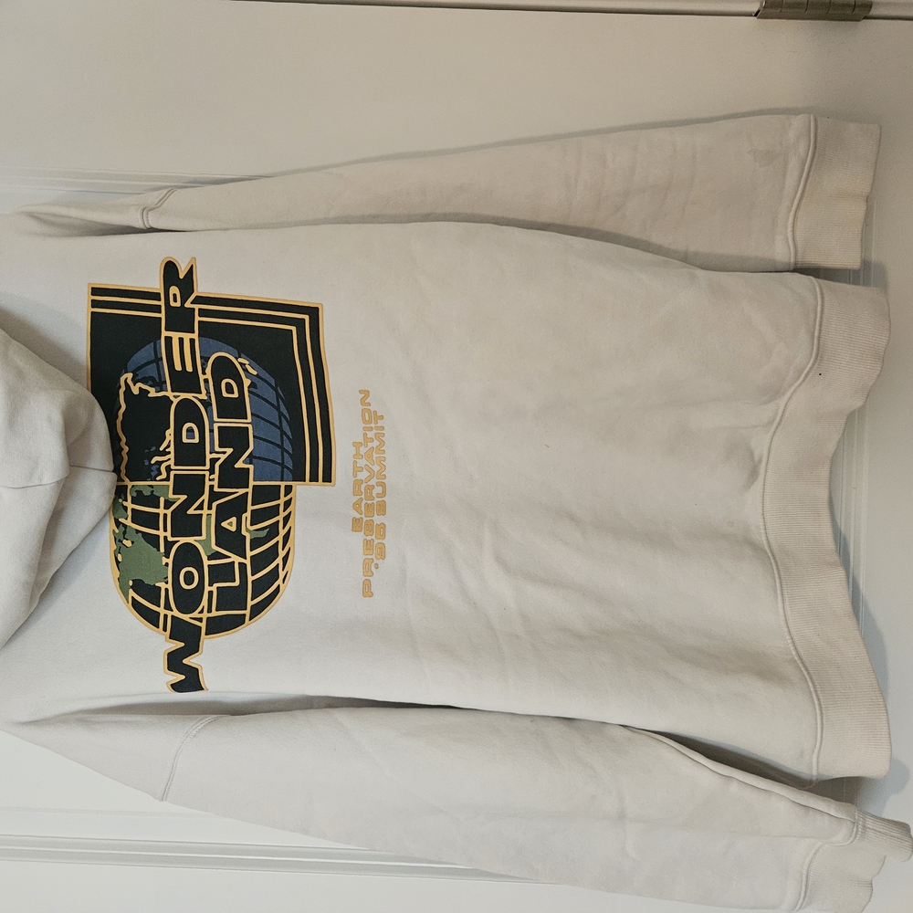 White Graphic Hoodie - Picture 4 of 7